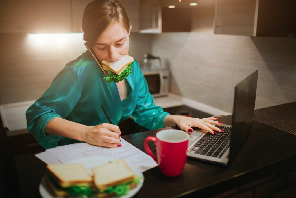 managing remote work distractions children distracting developer working from home